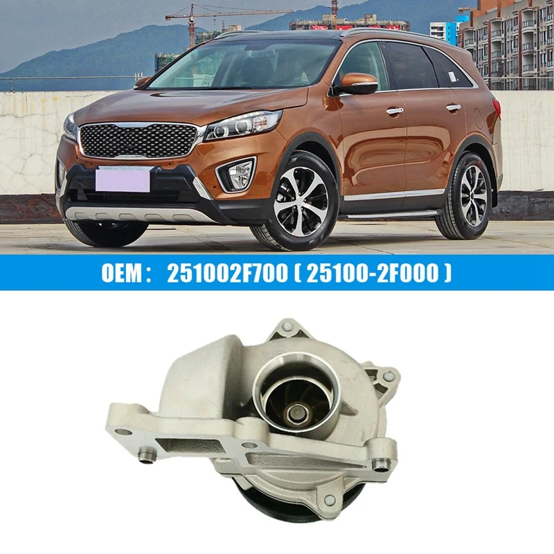 Water Pump Metal Water Pump 251002F700 ( 25100-2F000 ) For Hyundai Santa Fe Tucson 2015 Diesel Kia Sorento Sportage Carnival
Water Pump Metal Water Pump 251002F700 ( 25100-2F000 ) For Hyundai Santa Fe Tucson 2015 Diesel Kia Sorento Sportage Carnival