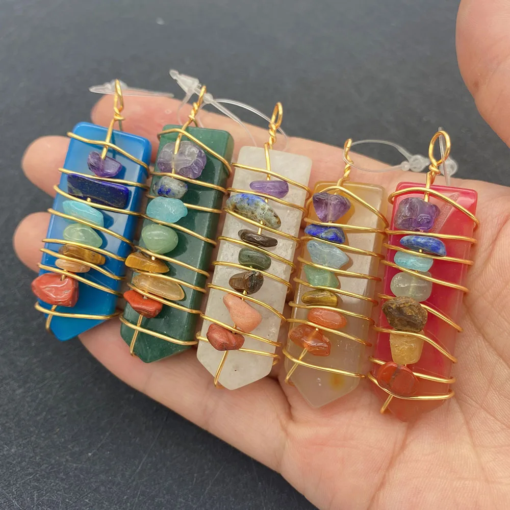 Fashion Natural Stone Arrow Shape Pendant 17-59mm Hand Winding DIY Men and Women Necklace Earrings Accessories Wholesale
Fashion Natural Stone Arrow Shape Pendant 17-59mm Hand Winding DIY Men and Women Necklace Earrings Accessories Wholesale