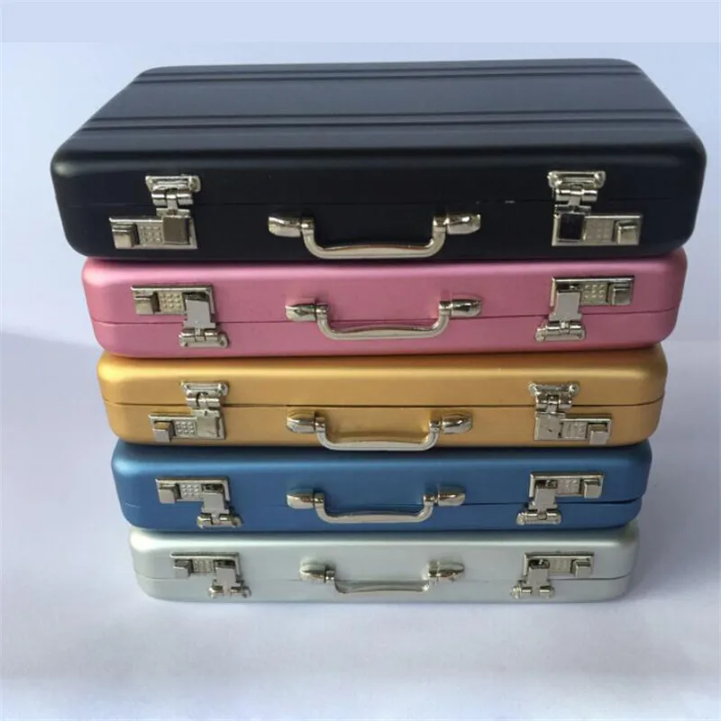 New Aluminum Storage Box Business ID Credit Card Holder Mini Suitcase Bank Card Box Holder Case Organizer Rectangle Cardholder
New Aluminum Storage Box Business ID Credit Card Holder Mini Suitcase Bank Card Box Holder Case Organizer Rectangle Cardholder