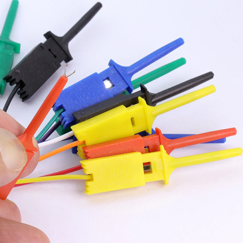 1set 20cm Plastic Metal Hook Clip Line Kit High Efficiency 5colors Logic Analyzer Cable Gripper Probe Chips Pins Connecting Test
1set 20cm Plastic Metal Hook Clip Line Kit High Efficiency 5colors Logic Analyzer Cable Gripper Probe Chips Pins Connecting Test