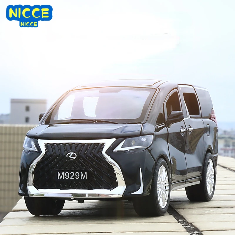 Роскошная модель автомобиля Nicce 1:24 Lexus LM300h MPV из металлического сплава, миниатюрная модель автомобиля для детей, коллекционная игрушка для м...
Роскошная модель автомобиля Nicce 1:24 Lexus LM300h MPV из металлического сплава, миниатюрная модель автомобиля для детей, коллекционная игрушка для м...