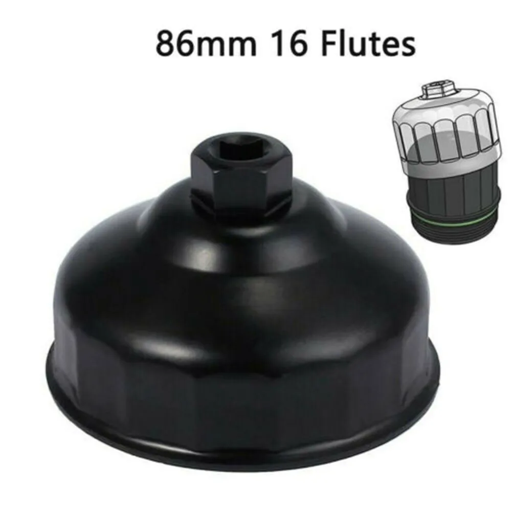 Hot Sale Oil Filter Wrench 86mm 16 Flutes End Socket Square Drive Cap Remover Tool Mini Auto Car Repair Tools For BMW For Volvo
Hot Sale Oil Filter Wrench 86mm 16 Flutes End Socket Square Drive Cap Remover Tool Mini Auto Car Repair Tools For BMW For Volvo