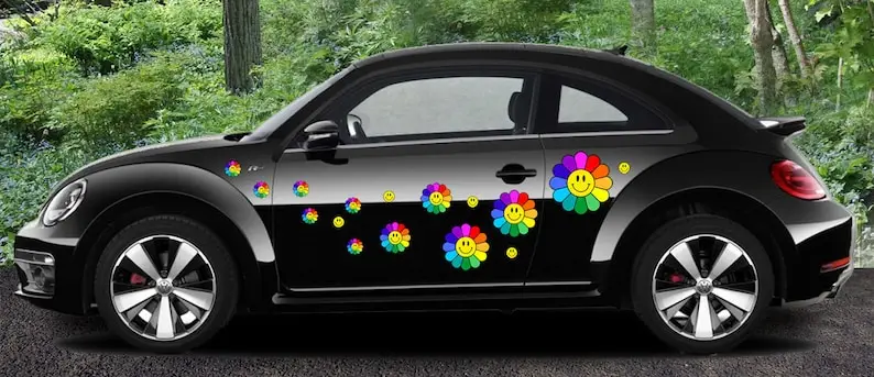 Rainbow Pride Daisy Flurry Flower Sticker Sheet Vehicle Graphics for Cars or Trucks, SUVs, Tumbler, Laptop, Mobile, Cell Phone W
Rainbow Pride Daisy Flurry Flower Sticker Sheet Vehicle Graphics for Cars or Trucks, SUVs, Tumbler, Laptop, Mobile, Cell Phone W