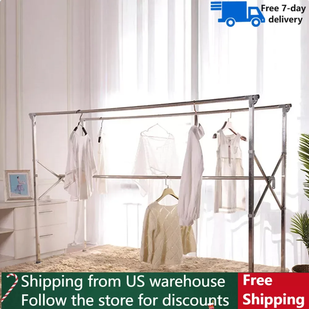 Pants Hanger Foldable Design - Sturdy & Space-Saving Cloth Drying Rack for Clothes 79 in Extended Length Hangers Racks Coat Home
Pants Hanger Foldable Design - Sturdy & Space-Saving Cloth Drying Rack for Clothes 79 in Extended Length Hangers Racks Coat Home