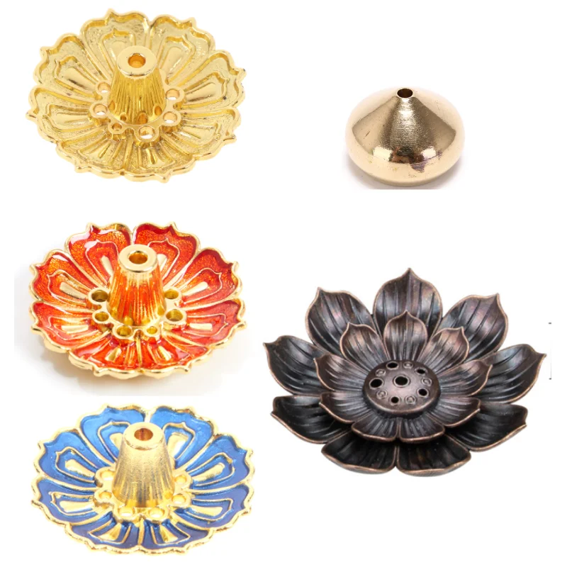 1 Pc Alloy Incense Burner Stick Holder Buddhism Lotus Line Incense Plate Sandalwood Coil Base Temples Studios Home Decoration
1 Pc Alloy Incense Burner Stick Holder Buddhism Lotus Line Incense Plate Sandalwood Coil Base Temples Studios Home Decoration