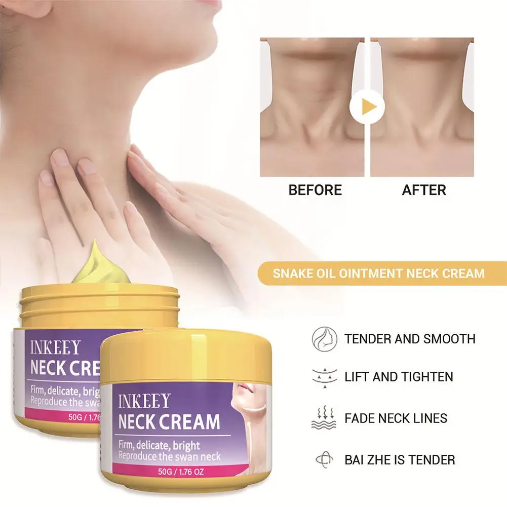 50g Neck Firming Cream Tightening Neck Lift Neckline Whitening Care Wrinkle Skin Dark Anti Anti-Aging Products Wrinkle K5I8
50g Neck Firming Cream Tightening Neck Lift Neckline Whitening Care Wrinkle Skin Dark Anti Anti-Aging Products Wrinkle K5I8