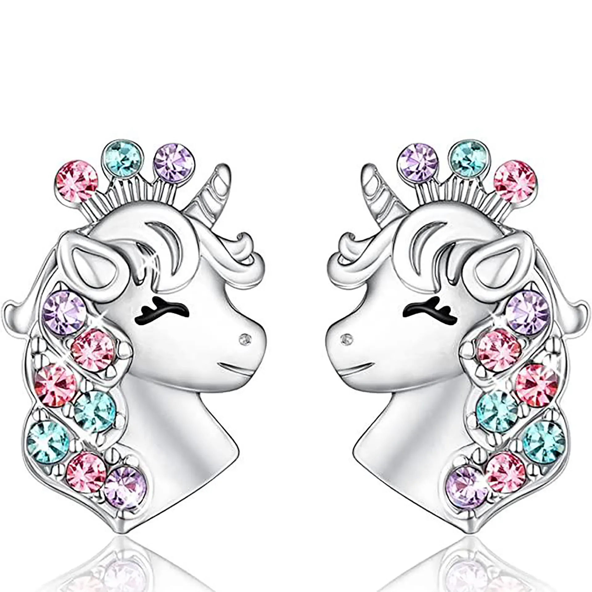 Cute Unicorn Fashion Necklace Earrings Set Accessories Necklace Earrings Jewelry Gift
Cute Unicorn Fashion Necklace Earrings Set Accessories Necklace Earrings Jewelry Gift