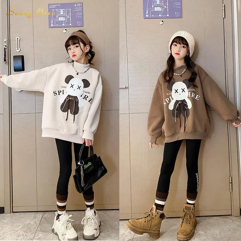 Fashion Baby Spring And Autumn Girl Big Child Cartoon Print Pullover Long Sleeve Hoodie Clothes Infant Toddler Teens 5-16Y
Fashion Baby Spring And Autumn Girl Big Child Cartoon Print Pullover Long Sleeve Hoodie Clothes Infant Toddler Teens 5-16Y