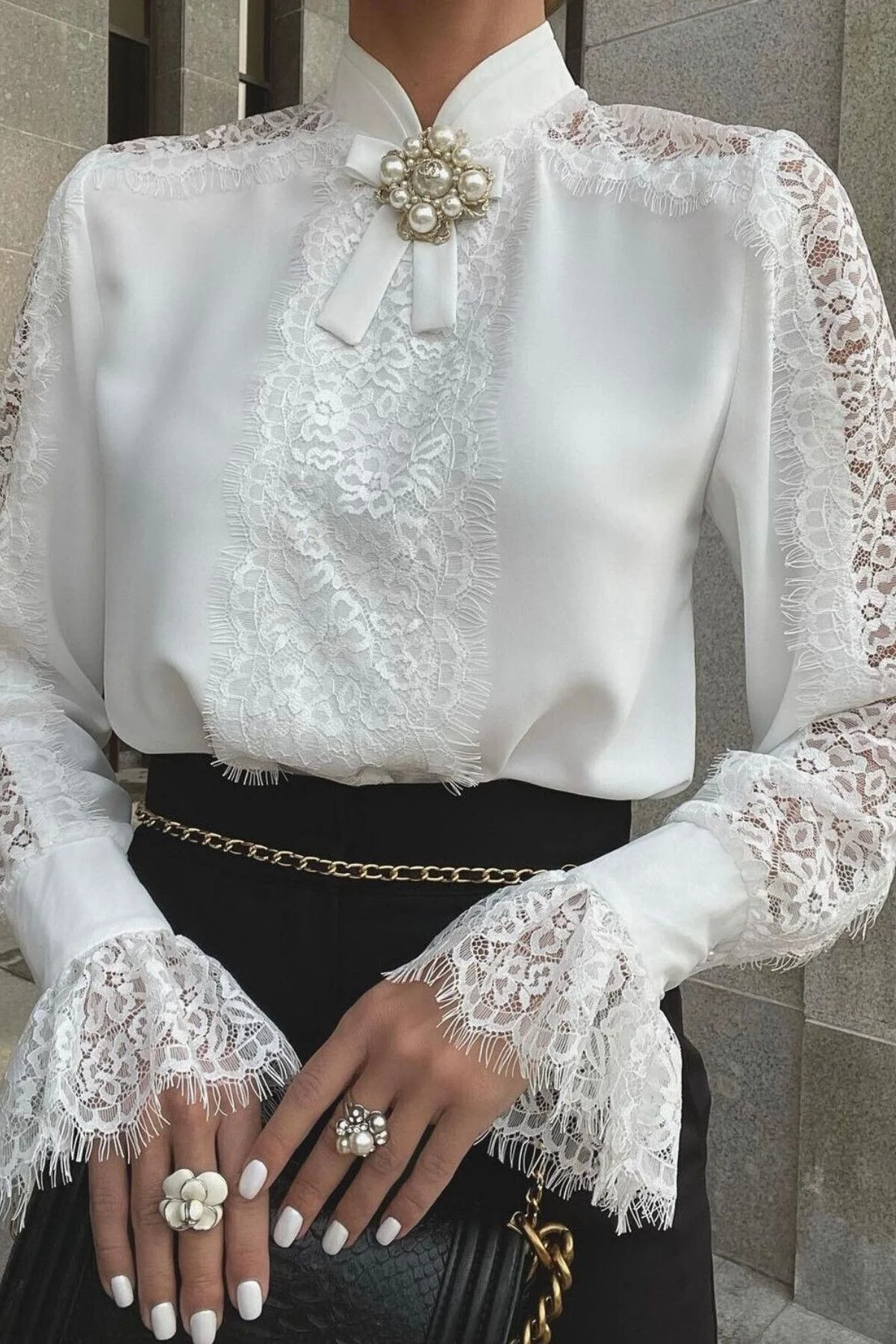 Blouses New Women's Long Sleeved Lace Perspective Vintage Shirt Top New Products Fashion Womens Tops 2022 Spring Autumn
Blouses New Women's Long Sleeved Lace Perspective Vintage Shirt Top New Products Fashion Womens Tops 2022 Spring Autumn