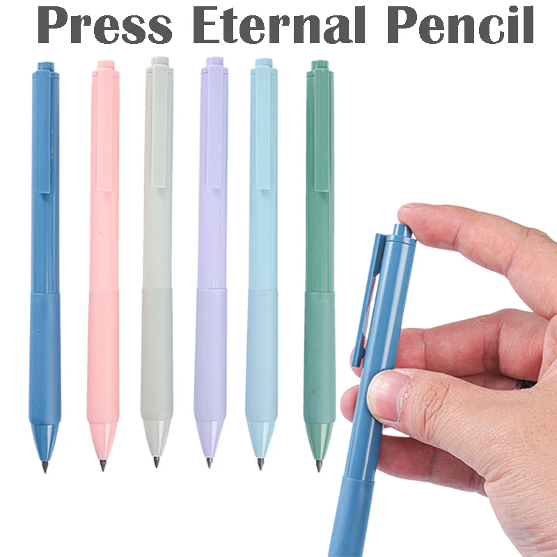 Unlimited Writing Eternal Pencil Set Long-lasting Writing Replaceable HB Nib Painting Supplies Office Stationery Korean Supplies
Unlimited Writing Eternal Pencil Set Long-lasting Writing Replaceable HB Nib Painting Supplies Office Stationery Korean Supplies