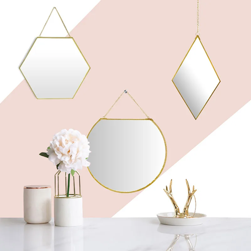 Подвесное зеркало Ins Wind, латунное настенное круглое шестигранное квадратное алмазное зеркало, нордическое Золотое декоративное зеркало дл...
Подвесное зеркало Ins Wind, латунное настенное круглое шестигранное квадратное алмазное зеркало, нордическое Золотое декоративное зеркало дл...