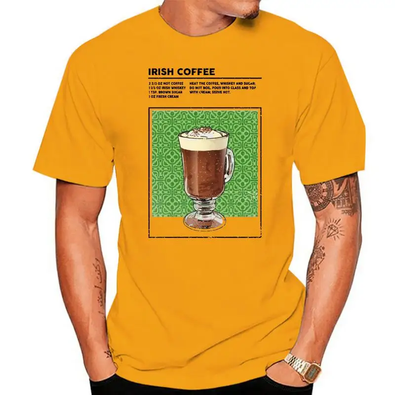 Irish Coffee T-Shirt Mixed Drink Cocktail Alcohol Bartender Booze Happy Hour New 2022 Fashion Cotton O-Neck Short Sleeve T-shirt
Irish Coffee T-Shirt Mixed Drink Cocktail Alcohol Bartender Booze Happy Hour New 2022 Fashion Cotton O-Neck Short Sleeve T-shirt