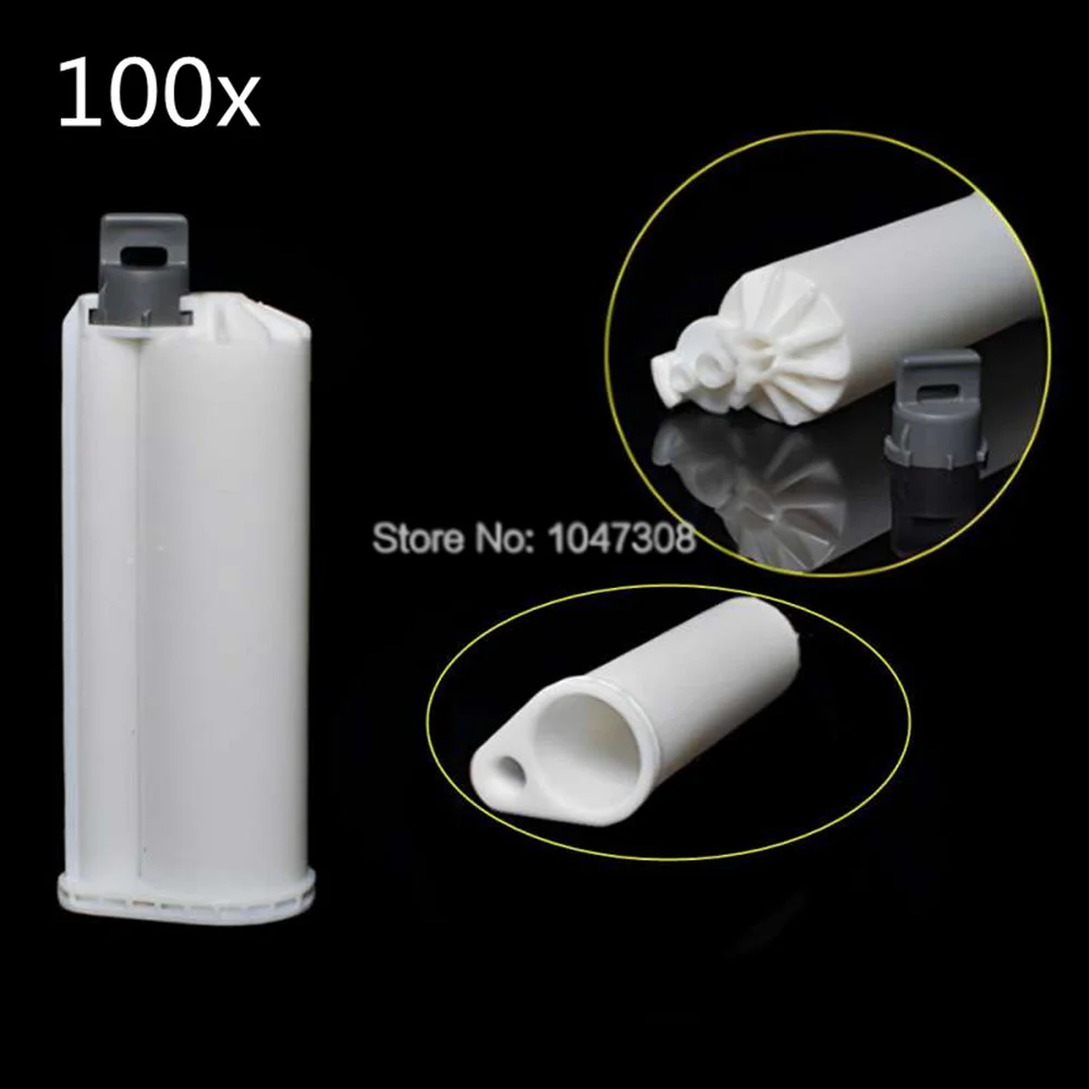 100 шт., картриджи для упаковки эпоксидной смолы, 50 мл, 10:1
100 шт., картриджи для упаковки эпоксидной смолы, 50 мл, 10:1