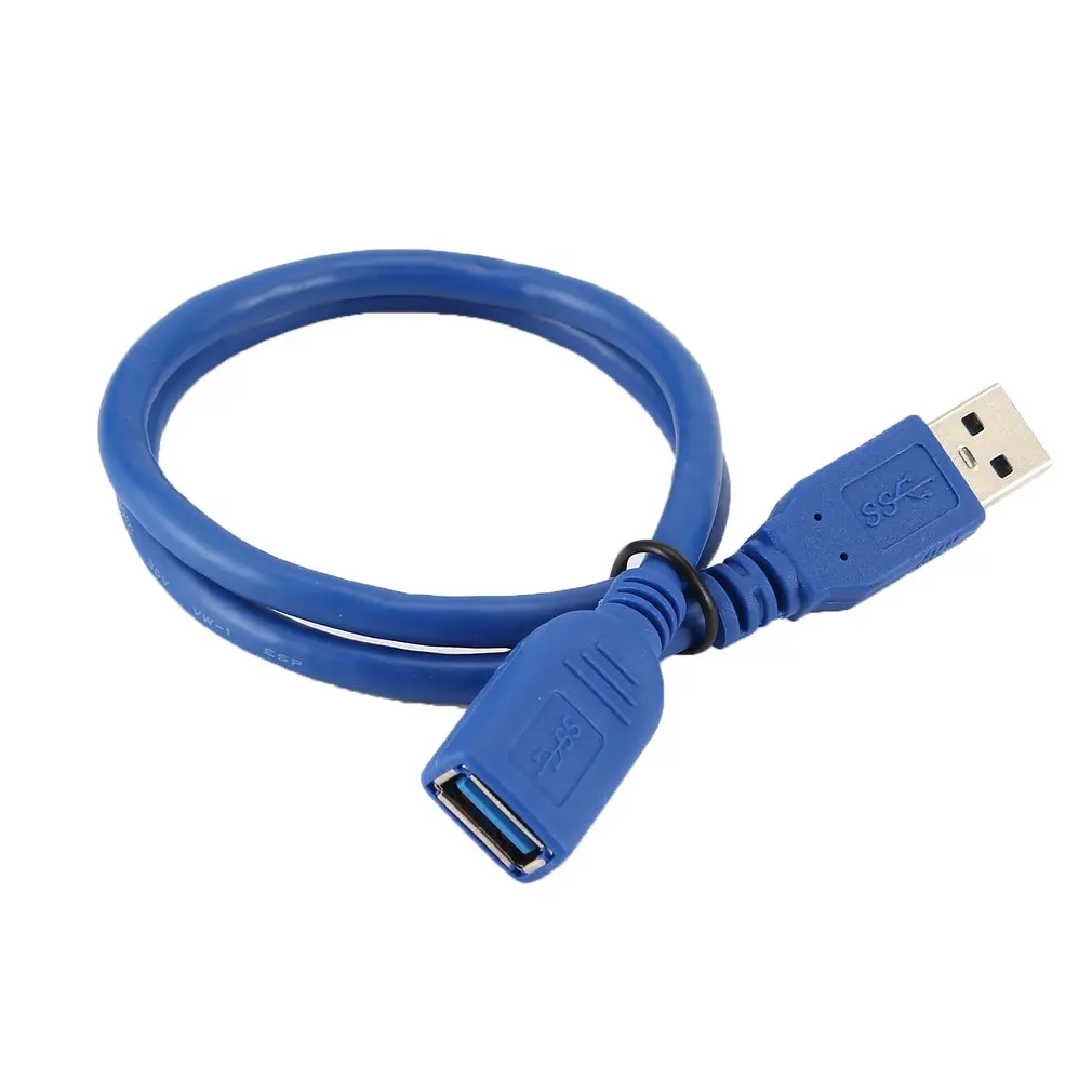 

Портативный размер USB 3.0 тип A штекер-гнездо Удлинительный кабель для передачи данных Высокая скорость 5 Гбит/с высокоскоростной супер Удлин...