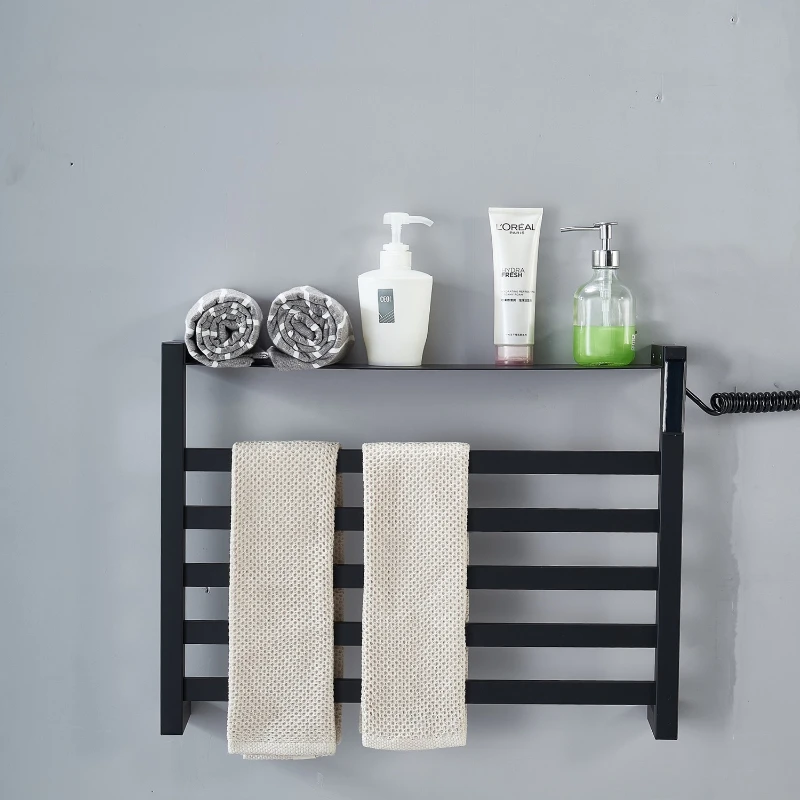Electrical coating black bathroom accessories towel rails heated dryer towel holder towel rack bathroom accessories
Electrical coating black bathroom accessories towel rails heated dryer towel holder towel rack bathroom accessories