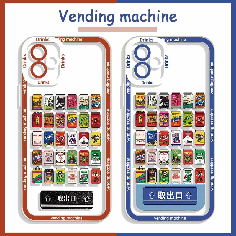 Drinks Vending Machine Soft Silicone Case for Xiaomi Redmi Note 12 Pro 11 11S 10 10S 9S 9 Pro Max 8 7 5 10C 9A 9C 8A 7A Cover
Drinks Vending Machine Soft Silicone Case for Xiaomi Redmi Note 12 Pro 11 11S 10 10S 9S 9 Pro Max 8 7 5 10C 9A 9C 8A 7A Cover