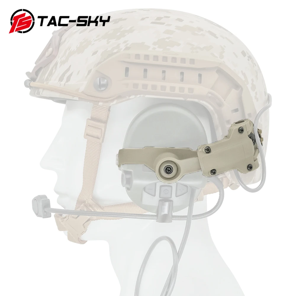TAC-SKY Hunting Airsoft Headset Helmet Mounting Kit ARC Helmet Rail Adapter Bracket, Compatible with MSA SORDIN Tactical Headset
TAC-SKY Hunting Airsoft Headset Helmet Mounting Kit ARC Helmet Rail Adapter Bracket, Compatible with MSA SORDIN Tactical Headset