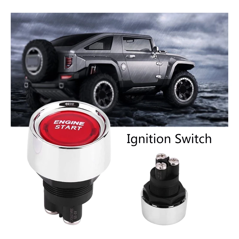 Waterproof Push Button Switch Self-Locking Self-Reseting LED Light Auto Car Engine Power Ignition Starter On Off 12v 24v
Waterproof Push Button Switch Self-Locking Self-Reseting LED Light Auto Car Engine Power Ignition Starter On Off 12v 24v