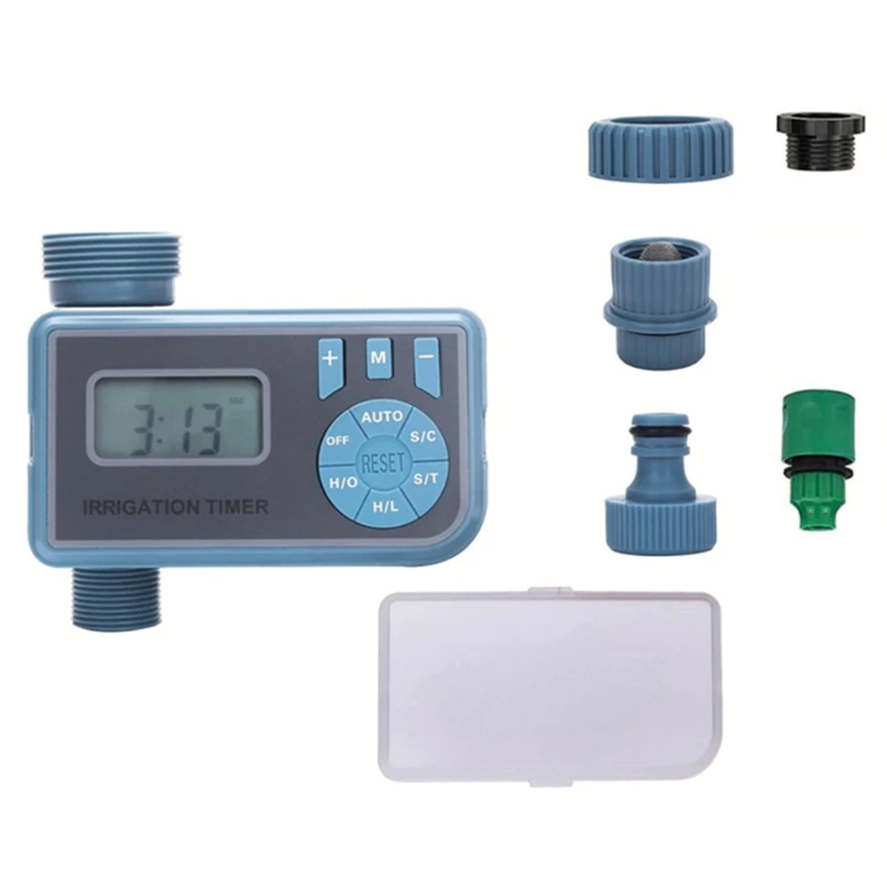 Sprinkler Timer, Programmable Water Timer for Garden Hose, Outdoor Faucet, Drip Irrigation and Lawn Watering System
Sprinkler Timer, Programmable Water Timer for Garden Hose, Outdoor Faucet, Drip Irrigation and Lawn Watering System