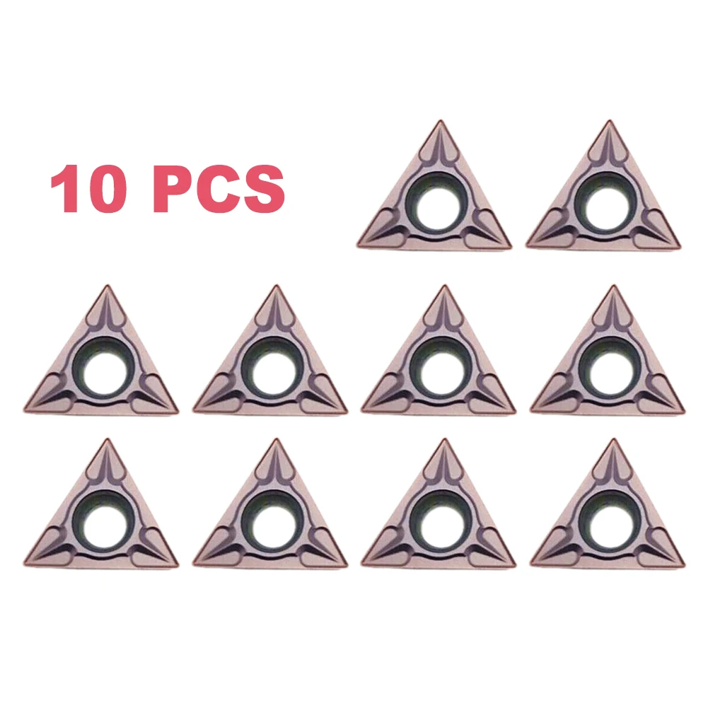 10PCS TCMT110204 Insert 3.5mm 2.38mm 10mm TCMT110204 TCMT21.51 CNC Carbide Turning Insert For Stainless Steel Toolholding
10PCS TCMT110204 Insert 3.5mm 2.38mm 10mm TCMT110204 TCMT21.51 CNC Carbide Turning Insert For Stainless Steel Toolholding