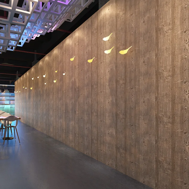Modern Chinese retro wood imitation wood wood wallpaper living room clothing store hotel decoration PVC engineering wallpaper
Modern Chinese retro wood imitation wood wood wallpaper living room clothing store hotel decoration PVC engineering wallpaper