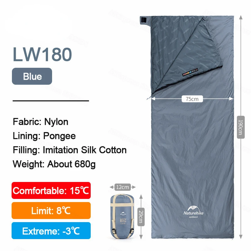 Ultra-light portable stitching envelope mini sleeping bag cotton spring and autumn outdoor hiking camping sleeping bag
Ultra-light portable stitching envelope mini sleeping bag cotton spring and autumn outdoor hiking camping sleeping bag