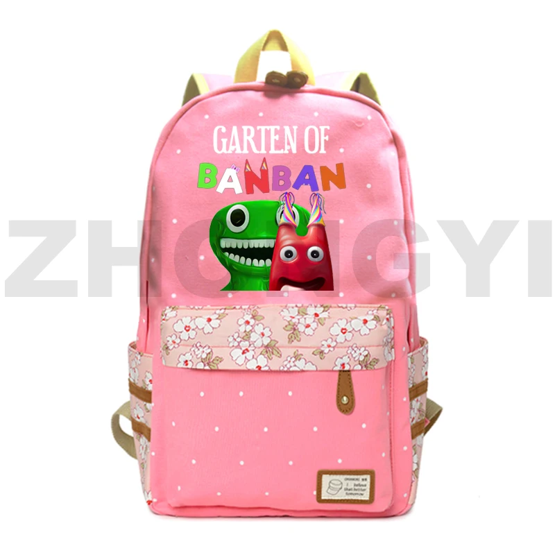 Kawaii Garten of BanBan 2 Floral Backpacks for Teenager Girls Canvas Fashion Kids Bookbag Flowers Simple Backpack Travel Mochila
Kawaii Garten of BanBan 2 Floral Backpacks for Teenager Girls Canvas Fashion Kids Bookbag Flowers Simple Backpack Travel Mochila