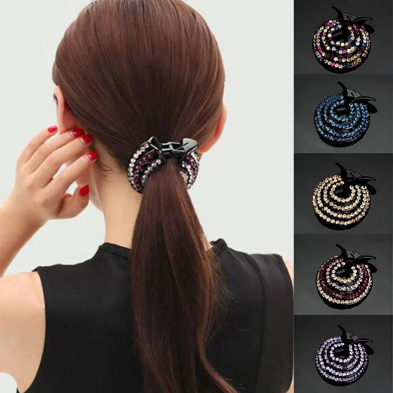 Shiny Crystal Rhinestone Hair Claws Hair Accessories for Women Colorful Grab Clips Hairpins Hair Clips Ponytail Bun Headbands
Shiny Crystal Rhinestone Hair Claws Hair Accessories for Women Colorful Grab Clips Hairpins Hair Clips Ponytail Bun Headbands