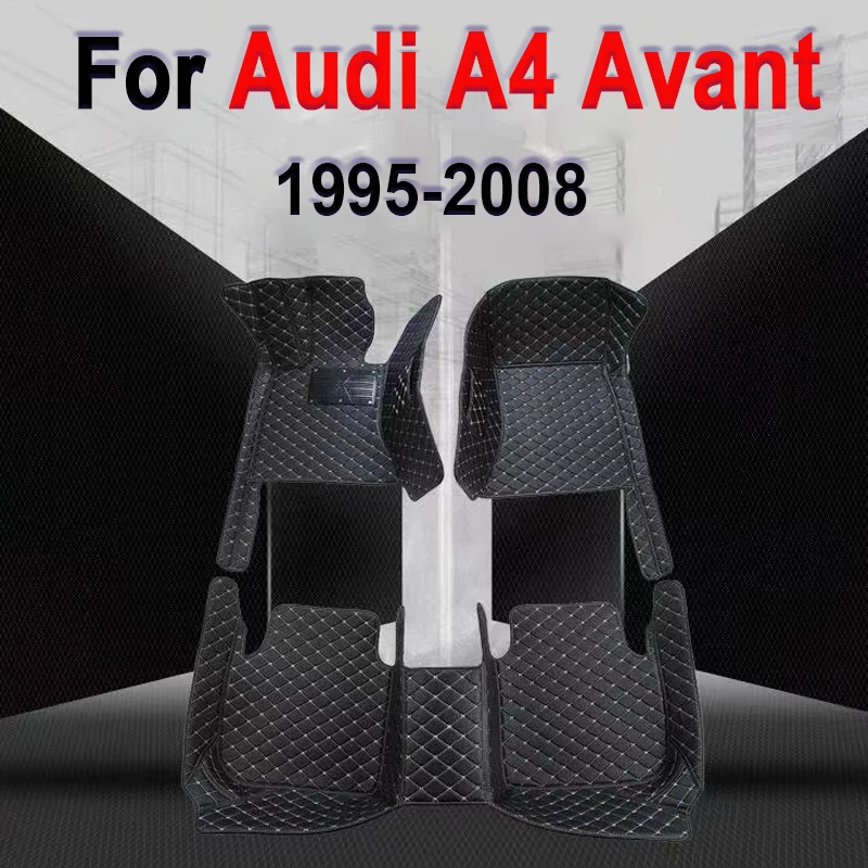 Автомобильные коврики для Audi A4 Avant 1995-2008, коврики, накладки для ног, аксессуары, внутренние водонепроницаемые защитные коврики
Автомобильные коврики для Audi A4 Avant 1995-2008, коврики, накладки для ног, аксессуары, внутренние водонепроницаемые защитные коврики