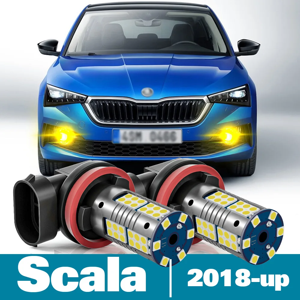 2pcs LED Fog Light For Skoda Scala Accessories 2018 2019 2020 2021 
2pcs LED Fog Light For Skoda Scala Accessories 2018 2019 2020 2021