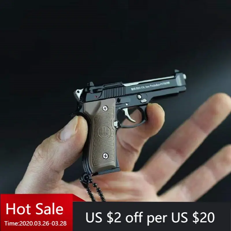 1:3 Colt 1911 Beretta 92F Glock 17 Browning M1900 Desert Eagle Metal Pistol Gun Keychain Miniature Model Craft Pendant Gifts
1:3 Colt 1911 Beretta 92F Glock 17 Browning M1900 Desert Eagle Metal Pistol Gun Keychain Miniature Model Craft Pendant Gifts