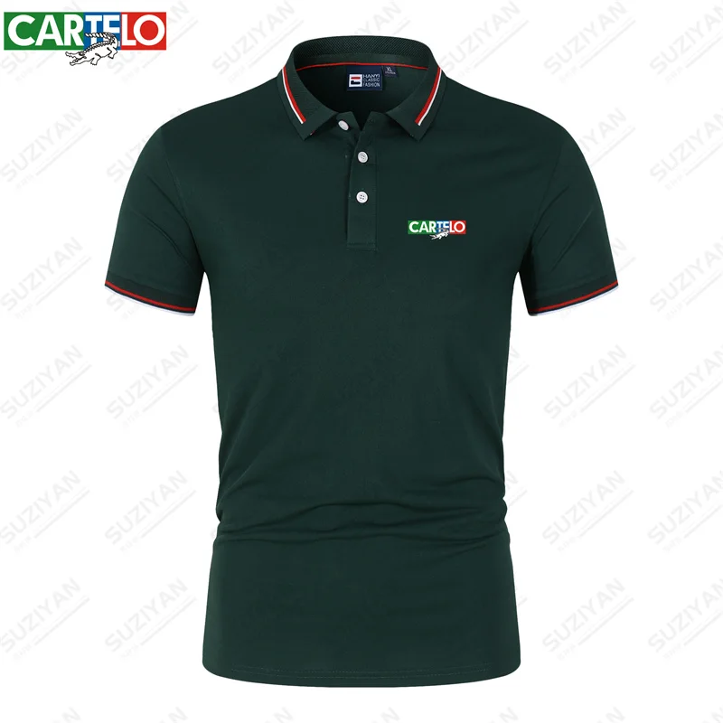 Cartelo Men Tops Men Polo Men Shirt Short Sleeve Polo Shirt Contrast Color Polo New Clothing Summer Streetwear Casual Fashion
Cartelo Men Tops Men Polo Men Shirt Short Sleeve Polo Shirt Contrast Color Polo New Clothing Summer Streetwear Casual Fashion