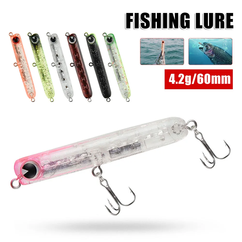 Sinking Fishing Lures 60mm 4.2g Pencil Lures Artificial Bait Wobbler Hard Bait Fishing Pencil with Hook Saltwater Fishing Tackle
Sinking Fishing Lures 60mm 4.2g Pencil Lures Artificial Bait Wobbler Hard Bait Fishing Pencil with Hook Saltwater Fishing Tackle