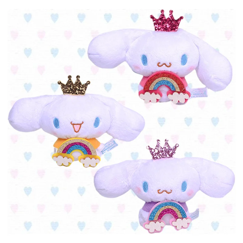 Милый аниме Cinnamoroll мультфильм креативная Радужная Корона плюшевые игрушки сумка кулон кавайные плюшевые куклы Детский подарок на день рожд...
Милый аниме Cinnamoroll мультфильм креативная Радужная Корона плюшевые игрушки сумка кулон кавайные плюшевые куклы Детский подарок на день рожд...