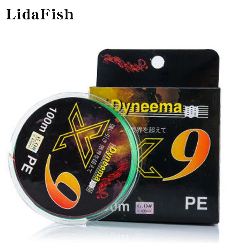 LIDAFISH New 9-strand PE Woven Strong Fishing Line Saltwater/Freshwater Premium 100M Multifilament Line
LIDAFISH New 9-strand PE Woven Strong Fishing Line Saltwater/Freshwater Premium 100M Multifilament Line