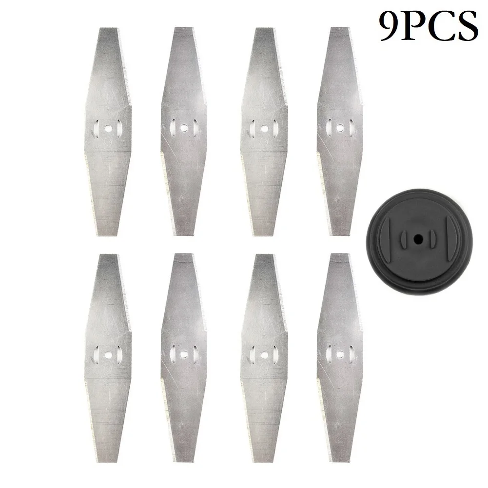 9Pcs Metal Grass String Trimmer Head Blade Replacement Saw Blades Lawn Mower Fittings Accessories For Garden Tool Parts
9Pcs Metal Grass String Trimmer Head Blade Replacement Saw Blades Lawn Mower Fittings Accessories For Garden Tool Parts