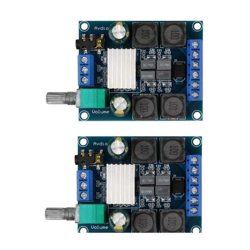 Плата цифрового усилителя TPA3116D2, двухканальный усилитель высокой мощности, 2 шт. 
Плата цифрового усилителя TPA3116D2, двухканальный усилитель высокой мощности, 2 шт.
