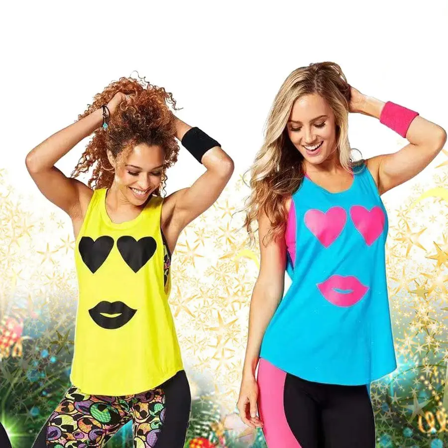Новая одежда zumba, женская одежда zumba, танцевальная одежда fu, летняя одежда для фитнеса, одежда для аэробики, спортивная одежда, Женские топы д...
Новая одежда zumba, женская одежда zumba, танцевальная одежда fu, летняя одежда для фитнеса, одежда для аэробики, спортивная одежда, Женские топы д...