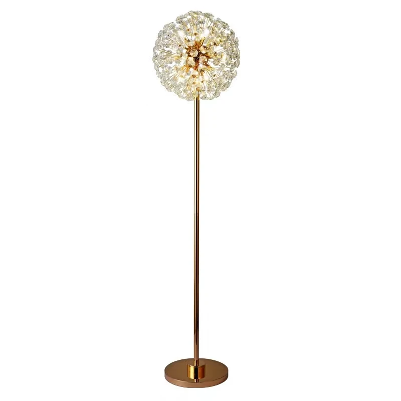 Simple Modern Light Luxury Crystal Floor Lamps Living Room Starry Nordic Dandelion Bedroom Luminaire Bedside Stand Lighting
Simple Modern Light Luxury Crystal Floor Lamps Living Room Starry Nordic Dandelion Bedroom Luminaire Bedside Stand Lighting