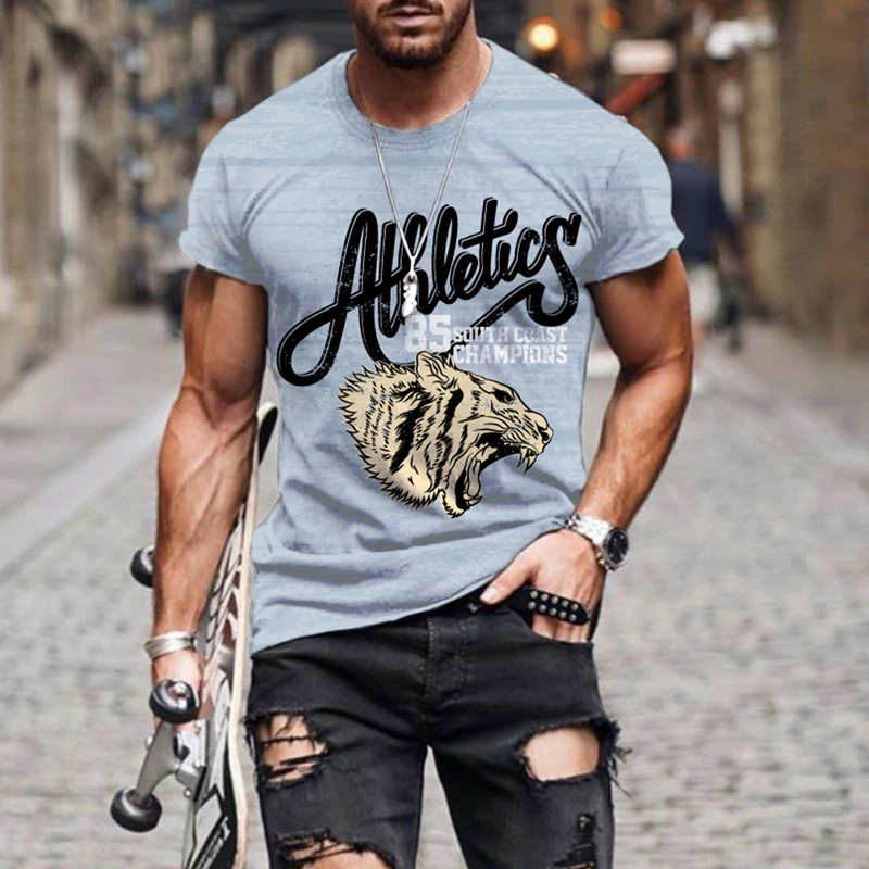 High Quality T Shirt Men Streetwear Oversize 3D Print Summer Casual Personality Short Sleeve Loose Tops Round Neck Skull Tees
High Quality T Shirt Men Streetwear Oversize 3D Print Summer Casual Personality Short Sleeve Loose Tops Round Neck Skull Tees