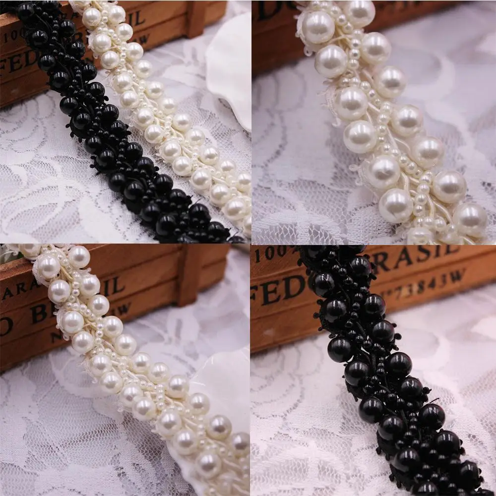Crafts Pearl Cloth Strip Embroidered Clothes Decoration Lace Fabric Cloth Accessories Garment Beads Collar Lace Trim
Crafts Pearl Cloth Strip Embroidered Clothes Decoration Lace Fabric Cloth Accessories Garment Beads Collar Lace Trim