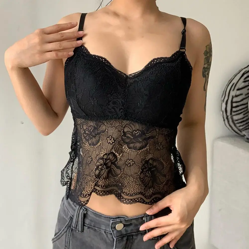 Women Vest Black Solid Color Sexy Seductive Comfortable Breathbale Patchwork Sleeveless Backless Lady Tank Top Female Clothes
Women Vest Black Solid Color Sexy Seductive Comfortable Breathbale Patchwork Sleeveless Backless Lady Tank Top Female Clothes