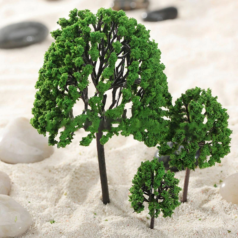 11Pcs 3.5-16cm Mixed Model Trees Miniature Tree Scenery Railroad Decoration Building Landscape Accessories Toys For Kids
11Pcs 3.5-16cm Mixed Model Trees Miniature Tree Scenery Railroad Decoration Building Landscape Accessories Toys For Kids