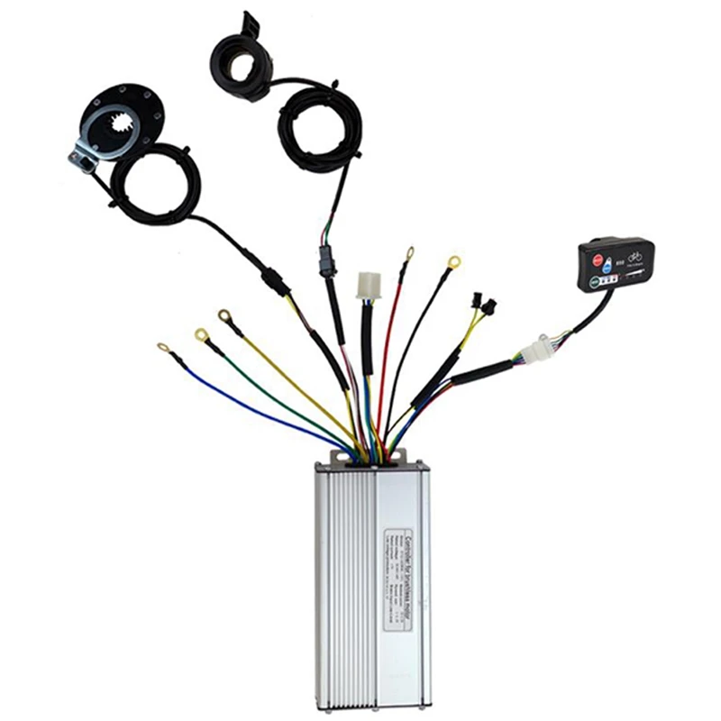 36V/48V 1500W 35A Electric Bicycle Sine Wave Controller KT LED880 Display&Thumb Throttle and Sensor SM Accessories
36V/48V 1500W 35A Electric Bicycle Sine Wave Controller KT LED880 Display&Thumb Throttle and Sensor SM Accessories