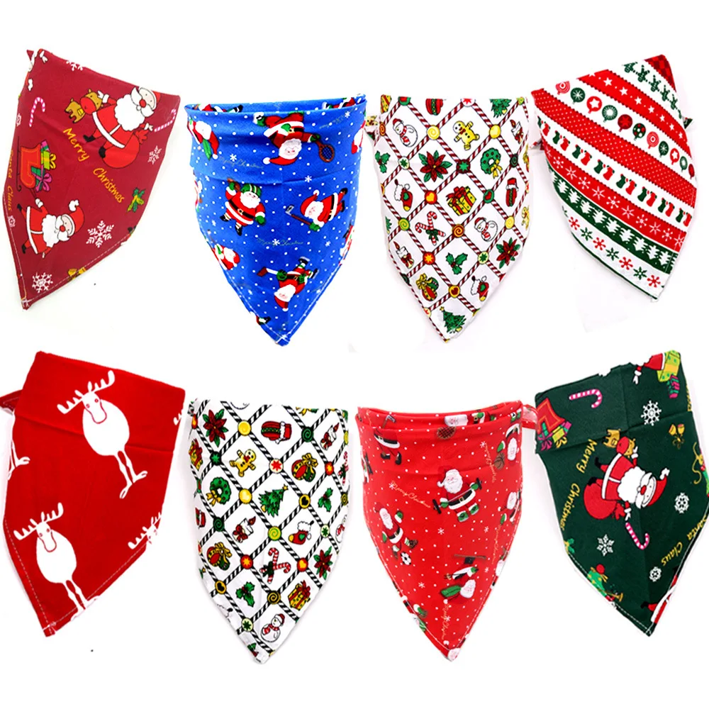 Pet Christmas triangle towel dog pet cotton bib Cute Triangle Scarf for Dog Cat Triangular Bandage Bow Tie Santa Claus
Pet Christmas triangle towel dog pet cotton bib Cute Triangle Scarf for Dog Cat Triangular Bandage Bow Tie Santa Claus