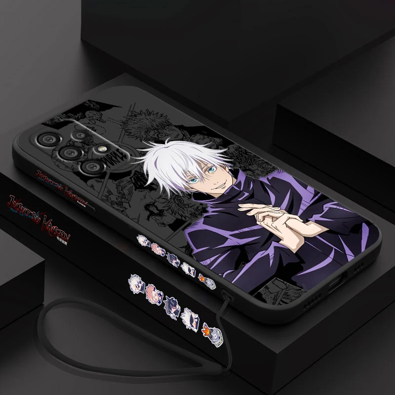Jujutsu Kaisen Gojo Satoru Samsung Phone Case Cover For A73 A53 A33 A52 A32 A71 A51 A21S A03S A50 A30 5G Liquid Left Rope
Jujutsu Kaisen Gojo Satoru Samsung Phone Case Cover For A73 A53 A33 A52 A32 A71 A51 A21S A03S A50 A30 5G Liquid Left Rope
