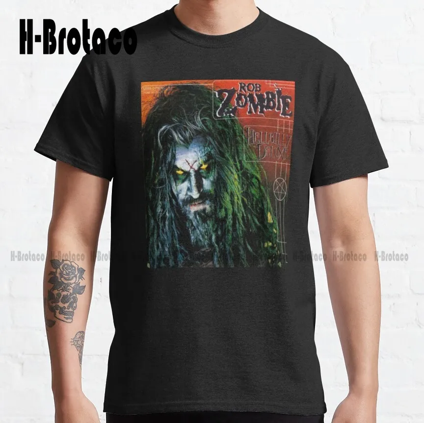 

Rob Zombie Band Top And Musical Classic T-Shirt Mens Swim Shirt Custom Aldult Teen Unisex Digital Printing Tee Shirts Xs-5Xl New