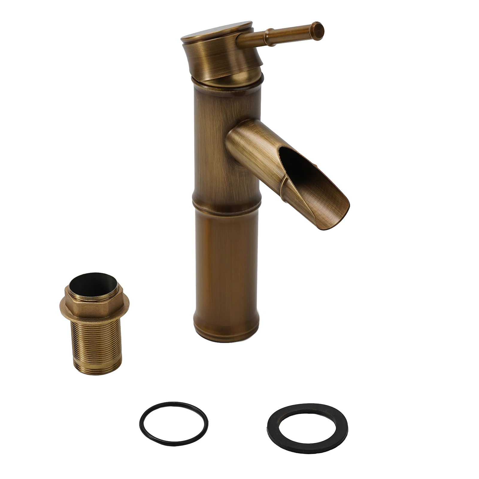 Basin Faucet Antique Brass Bamboo Shape Faucet Sink Mixer Faucet Single Handle For Kitchen Bathroom Family Hotel Bathtub
Basin Faucet Antique Brass Bamboo Shape Faucet Sink Mixer Faucet Single Handle For Kitchen Bathroom Family Hotel Bathtub