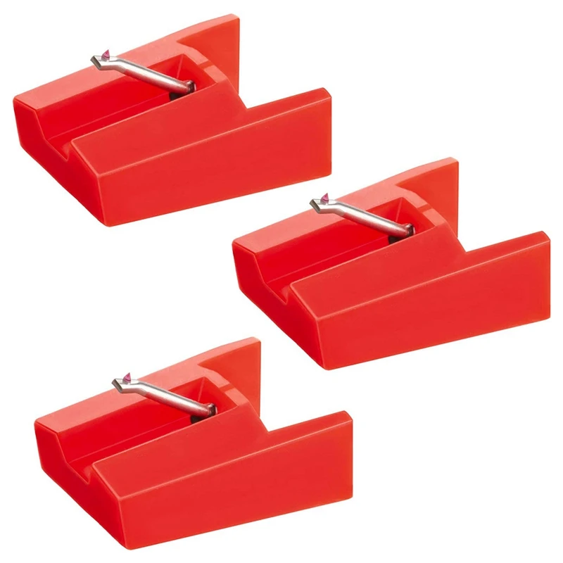 3 Pack Replacement Stylus Turntable Record Player Needle LP Vinyl Recorder Gramophone Accessories
3 Pack Replacement Stylus Turntable Record Player Needle LP Vinyl Recorder Gramophone Accessories