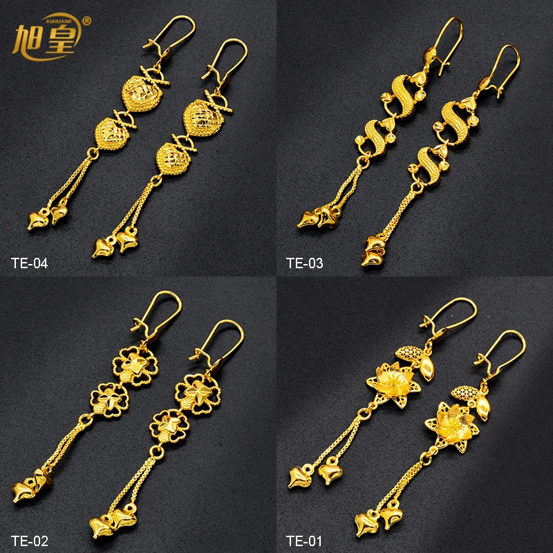 XUHUANG New Luxury Long Drop Earring For Women Ear Hook Earring With Tassels African Arabic Bridal Wedding Copper Jewelry Gifts
XUHUANG New Luxury Long Drop Earring For Women Ear Hook Earring With Tassels African Arabic Bridal Wedding Copper Jewelry Gifts